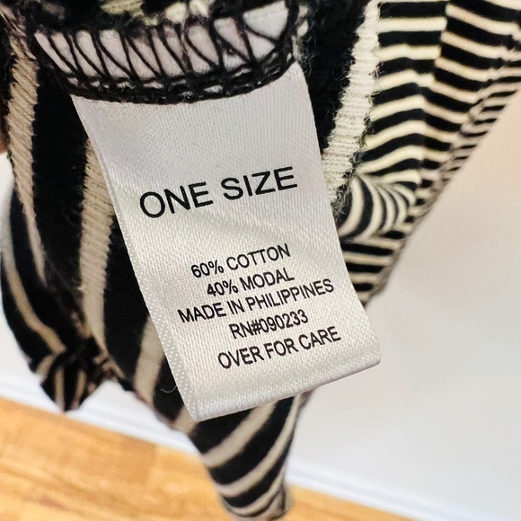 Brandy Melville Black White Abigail Striped Tank Dress - Picture 6 of 7